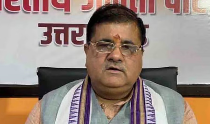 BJP State President Mahendra Bhatt