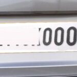 number plate