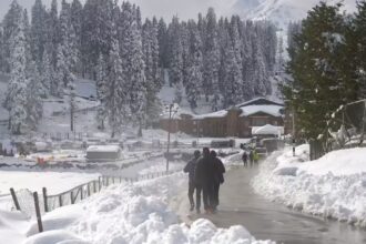 Snowfall in Uttarakhand